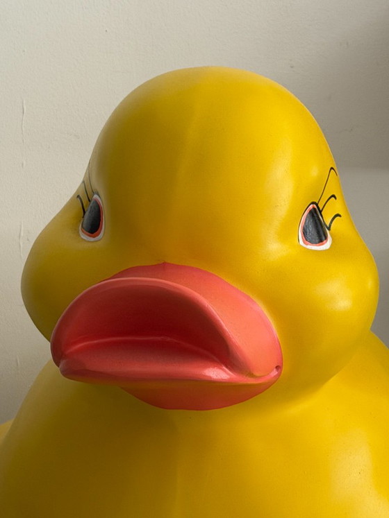 XXL Yellow Bath Duck Statue, Pop Art Sculpture – Plastic, Fiberglass (photo 4 of 9)