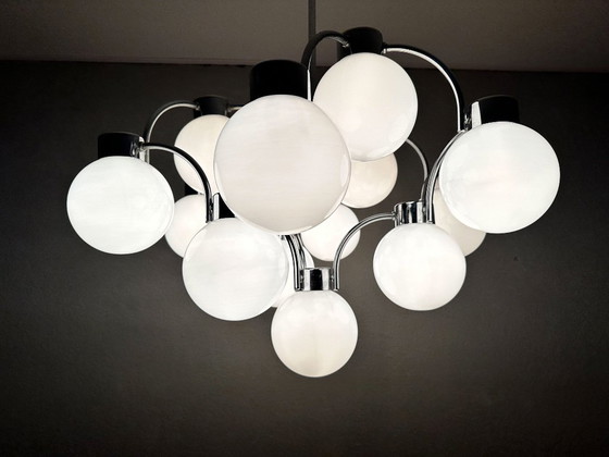Vintage Boulanger Sputnik – Chandeliers, Glass, Metal (photo 5 of 13)