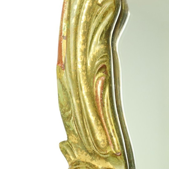 Image 1 of Zweedse Klassieke Spiegel Bladgoud Verguld 119cm