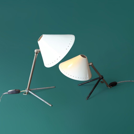 Coppia di Pinocchio, design H. Th. J. A. Busquet per Hala Zeist, anni '50