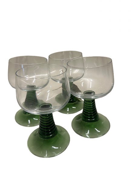 4 Rummer wijnglazen