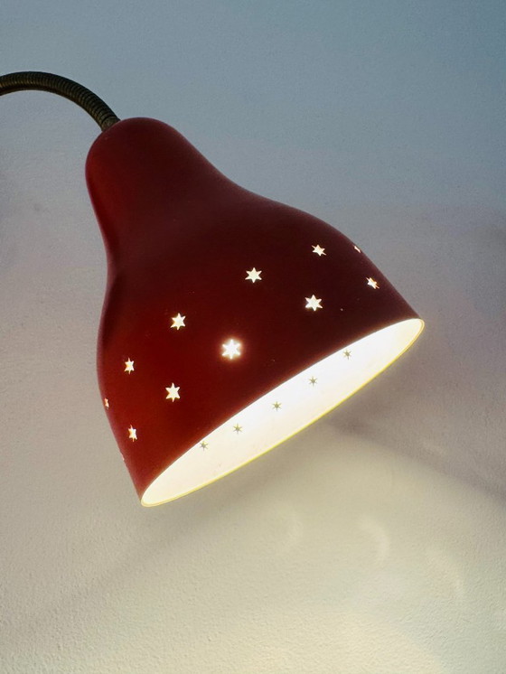 Image 1 of LAMPADA DA PARETE A TRE BRACCI DI H. BUSQUET PER HALA ZEIST, PAESI BASSI 1950