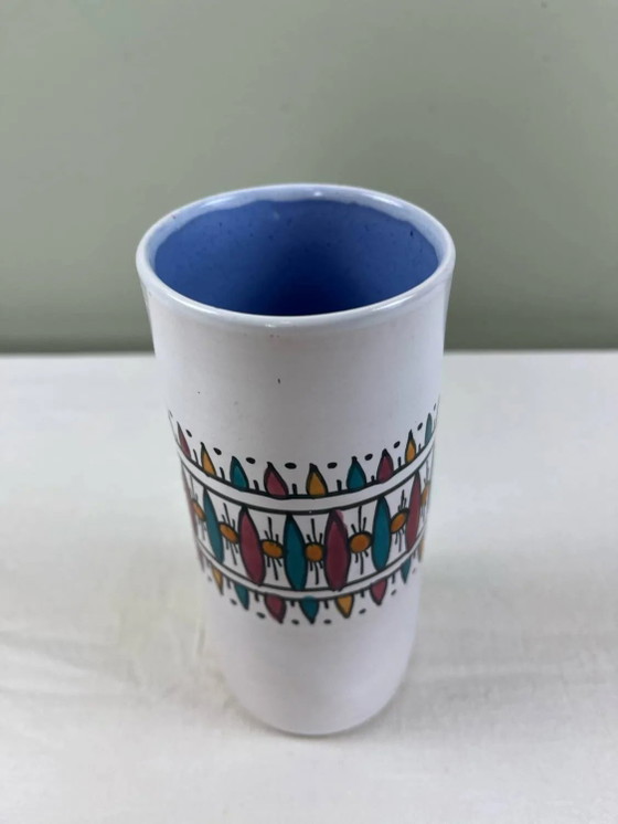 Ethnic handmade vase – Porcelain (photo 2 of 7)
