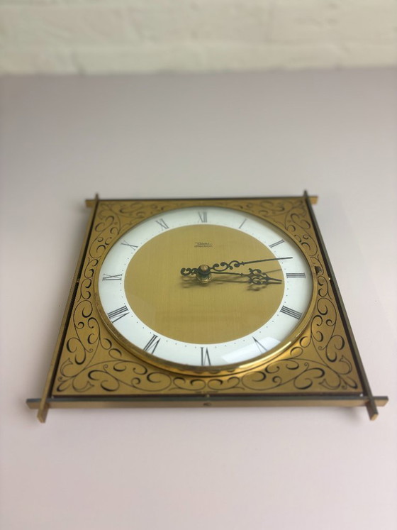 Image 1 of Diehl wandklok – Mid-Century Modern, Jaren 60