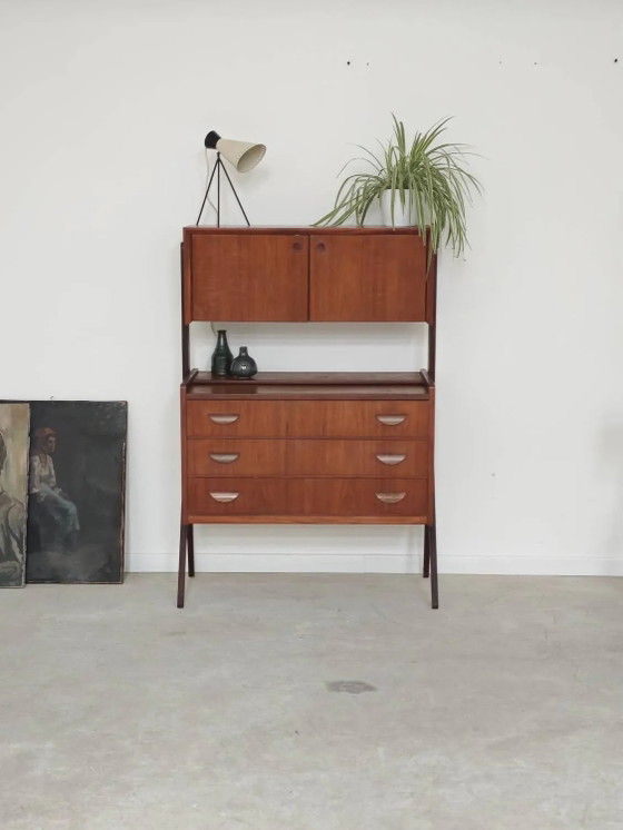 Toeletta/Scrivania di Poul Volther per Orum, Samcom Denmark – Tolette, Wood, Scandinavian (photo 10 of 22)