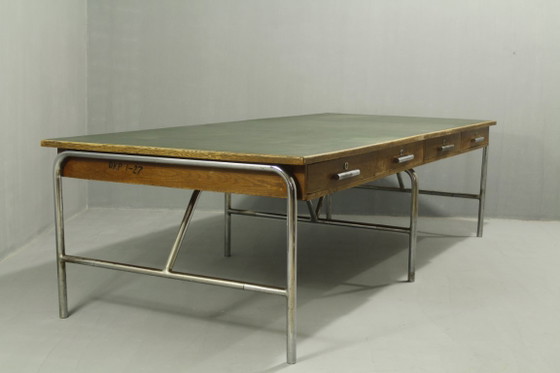 Scrivania Bauhaus XXL, anni '30 – Scrivanie, Wood (photo 9 of 19)
