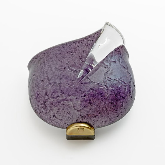 Image 1 of Coppia di applique moderne in vetro di Murano italiano di Mila Schon per Zonca, anni '80