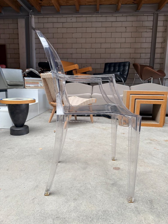 Image 1 of Chaise Kartell Louis Ghost par Starck (4x)