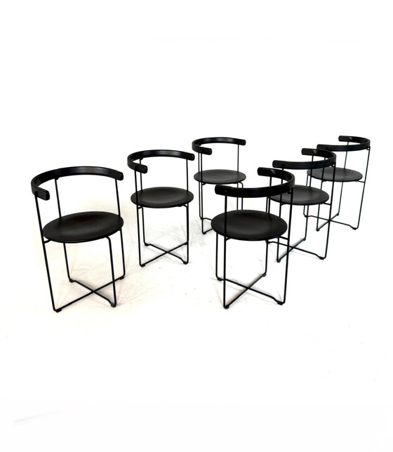 Image 1 of 6x Sedia pieghevole di design, 'Soley', Kusch & Co '80