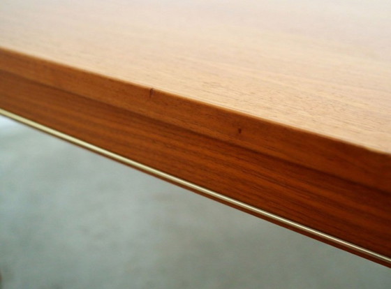 Image 1 of Vintage teak and beech coffee table, Danish design