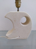 Base per lampada in pietra naturale