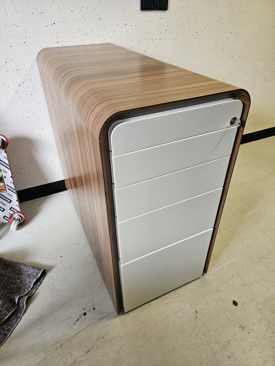 Image 1 of Luxuriöser Aktenschrank aus Holz im dänischen Stil