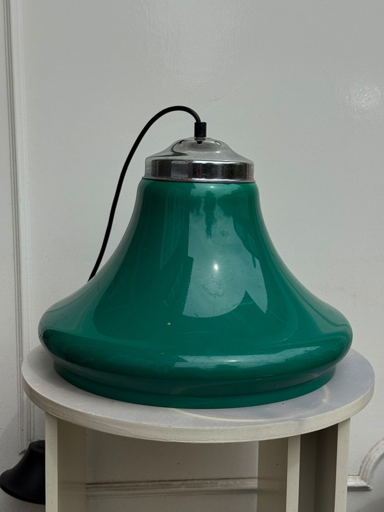 Image 1 of Biljart lampen groen kunststof