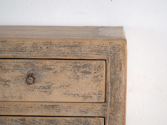 Buffet ancien en pin avec deux tiroirs et deux portes – Chine, vers 1930 – Vaisseliers (photo 33 of 40)