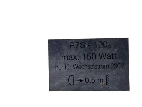 Image 1 of EF Frantzen - lampada da parete - vetro smerigliato - ottone - Danimarca - anni '90