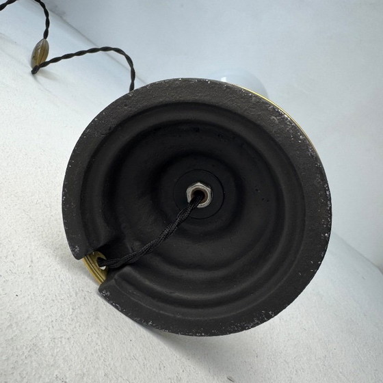 Image 1 of VINTAGE XXL OPALINE TAFELLAMP