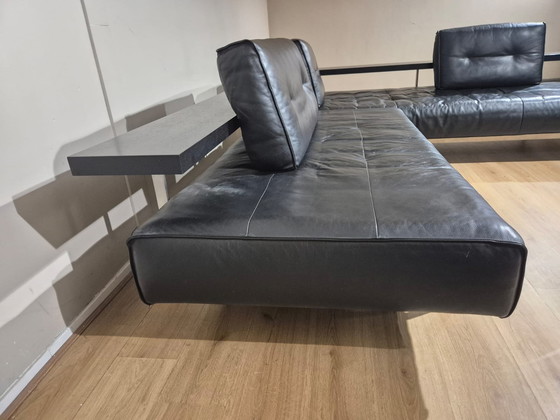 Image 1 of Rolf Benz Dono – Ecksofa – Schwarz – Leder – Design