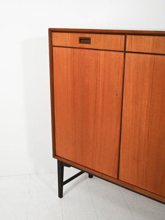 Image 1 of Skandinavisches Highboard „Skaraborgs“ aus den 1960er–70er Jahren