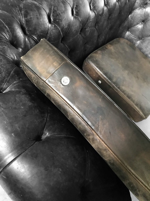 Vintage Chesterfield Cubfauteuil