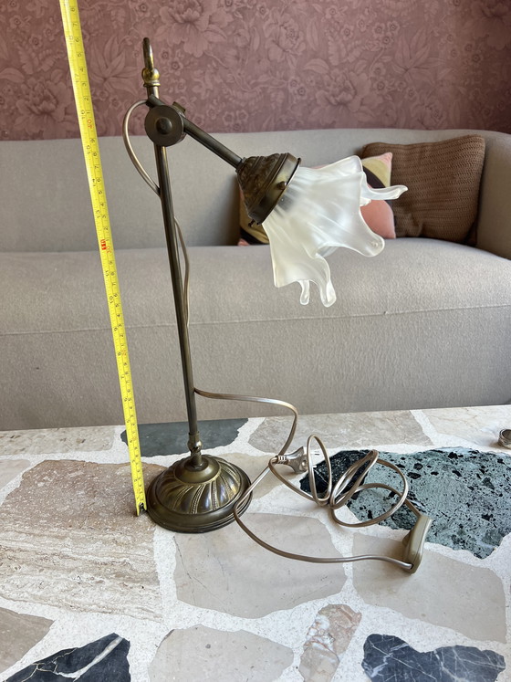 Image 1 of Franse bureaulamp tafellamp art nouveau stijl