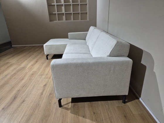 Image 1 of Montel Prik – Ecksofa – NEU – Grau-Weiß – Stoff – Design