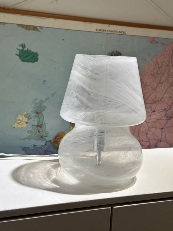 Image 1 of Vintage Swirl Mushroom lamp