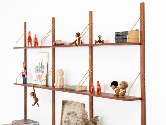 Teak Modular Shelving Unit, Danish Design, 1960s, Made in Denmark – Wood (photo 5 of 21)