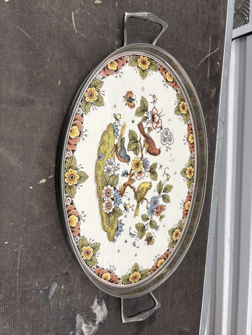 Bandeja de porcelana Van Westraven – tafelaccessoires, Metal, Porcelain (photo 2 of 7)