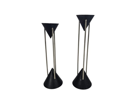 Image 1 of Diseño D-TEC de Markus Börgens - Estilo Memphis Milano - Alemania Occidental - Años 80