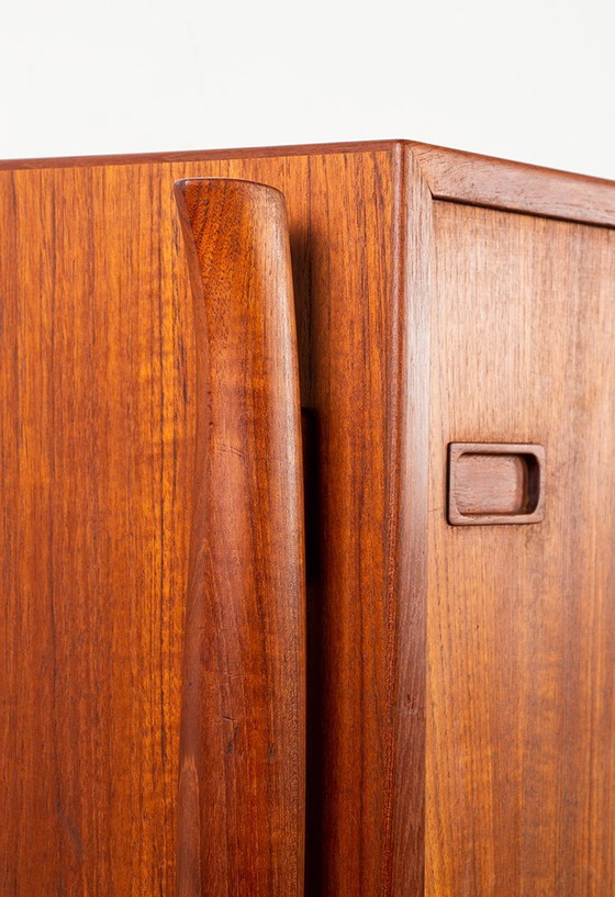 Image 1 of Credenza danese in teak molto grande 255 cm 1960.
