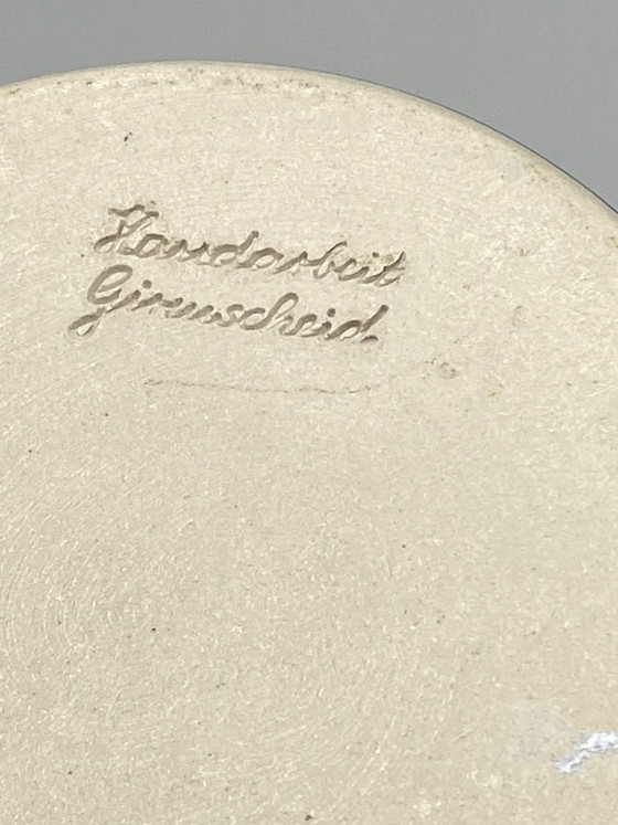 Grande Chope à Deux Anses en Grès Girmscheid – Westerwald – Allemagne – XXe Siècle – Vaisselle, Ceramic (photo 7 of 9)