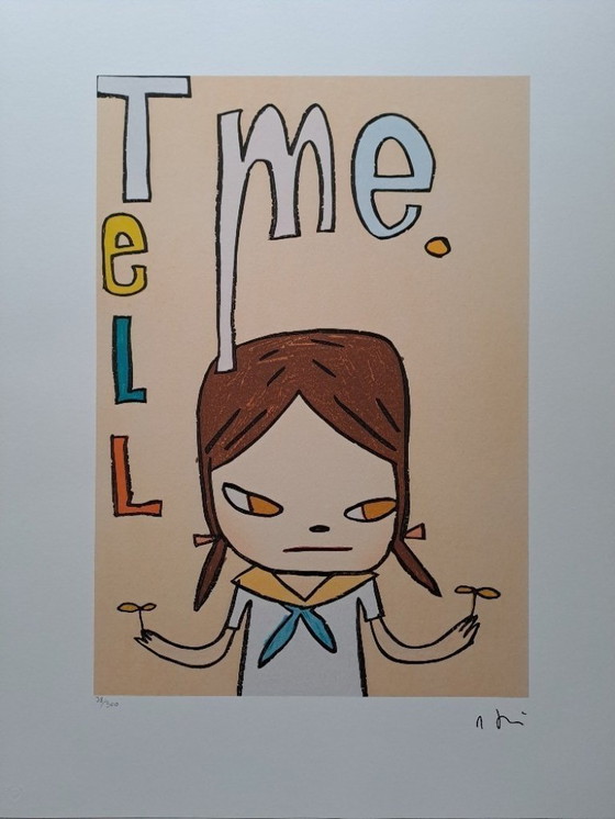Image 1 of Nach Nara Yoshitomo, Tell Me, 1990er Jahre, Lithografie in limitierter Auflage