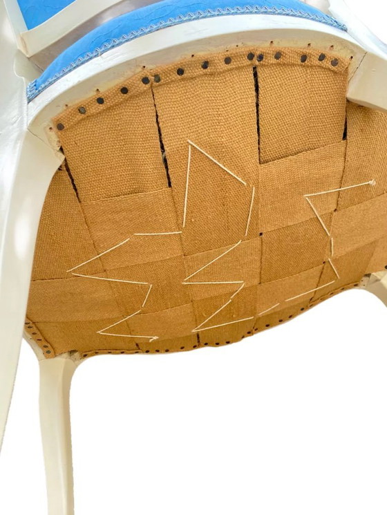 Image 1 of 2 poltrone blu Luigi XV