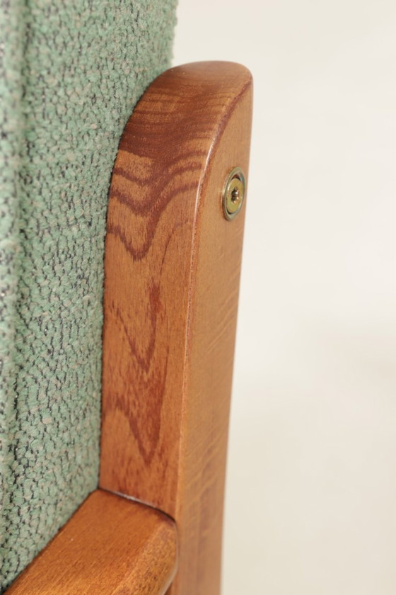 Image 1 of Paire de fauteuils vintage menthe vert 1970