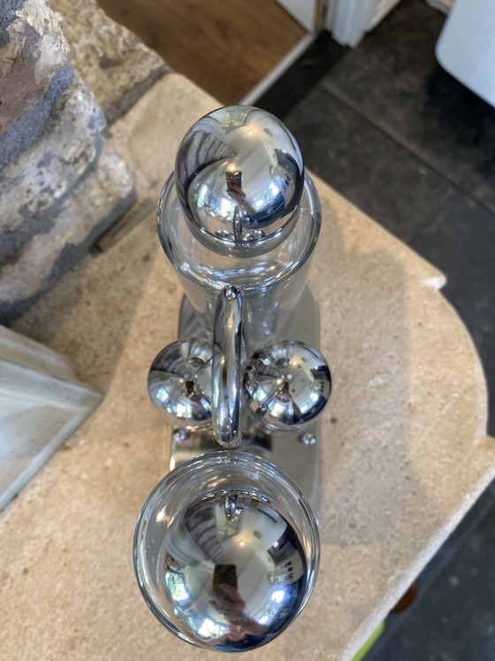 Alessie Öl-Essig-Pfeffer-Salz-Set – Tischdekoration, Glass, Metal (photo 7 of 8)