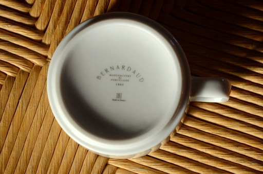 Tazza da caffè in porcellana di Limoges, Bernardaud, Made in France, 8x5 cm, 150 ml – servies, Porcelain (photo 2 of 5)