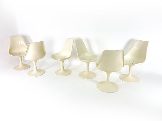 Image 1 of Set of 6 vintage Tulip Chairs by Play