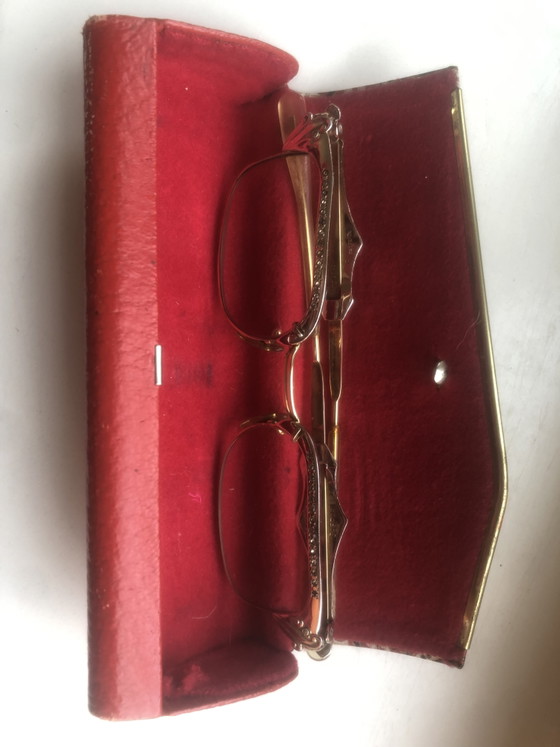 Image 1 of Lunettes vintage dans un étui