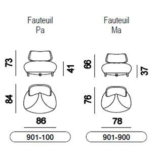 Leolux Pallone Mi sillón