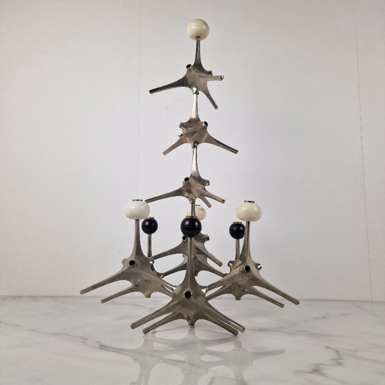 Image 1 of Candelabro modular icónico de Caesar Stoffi y Fritz Nagel, Alemania, década de 1960