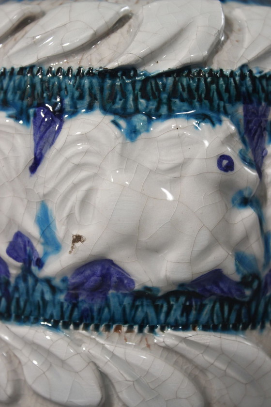 Image 1 of Horse vase Italy 1960s Fratelli Fanciullacci style Bitossi Aldo Londi