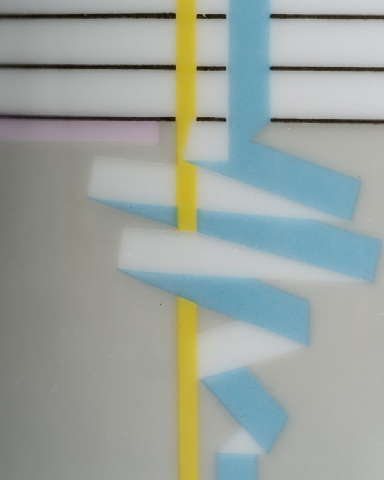 Image 1 of Rosenthal Yang (Sharon Yodjaja) ZigZag Lid-Box Porcelain Geometric & Postmodern