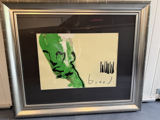 Herman Brood – Green Head – Paintings & Drawings, Other (photo 2 of 6)