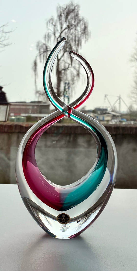 Image 1 of Oggetto in vetro “TOGETHER” di Artcristal Bohemia