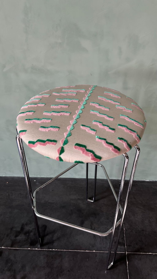 Suite of 4 70s bar stools