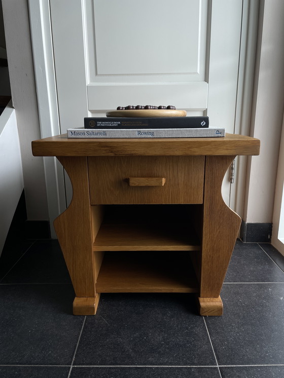Image 1 of Midcentury houten bijzettafel
