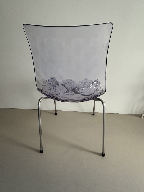 Image 1 of Juego de dos sillas Calligaris “ICE” de diseño italiano