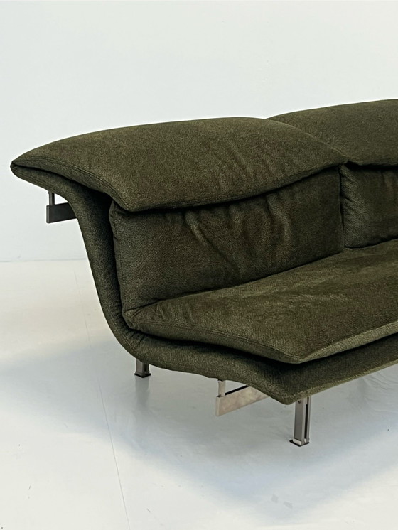 Vintage wave sofa – Giovanni Offredi for Saporiti Italia (1970) – Couches (photo 3 of 10)