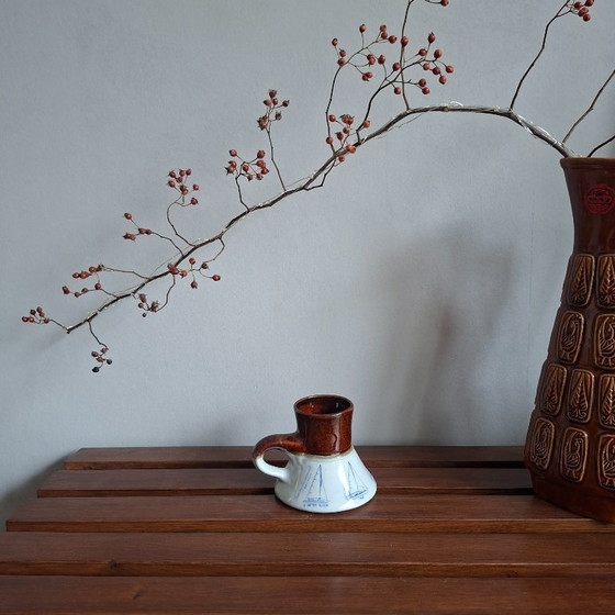 Image 1 of Tazza/Tazza da marinaio appena sopravvissuta. Designer Feltman Langer. 1979