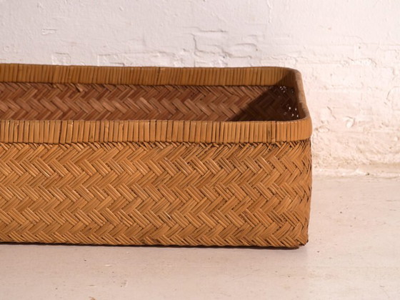 Set of two antique Japanese boxes in woven bamboo – Japan, circa 1950 – Decorative Objects (photo 36 of 40)